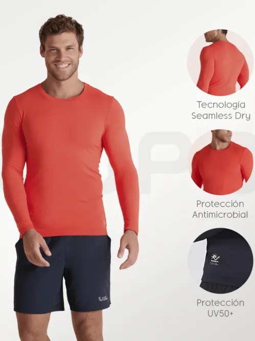 Camiseta térmica con filtro UV
