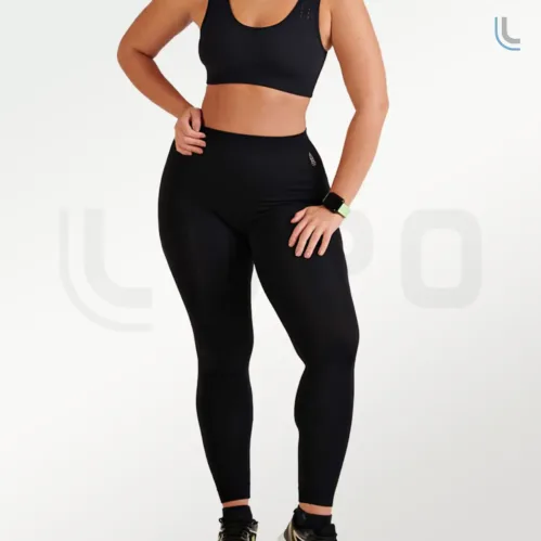 PANTALONETA TÉRMICA NEGRA DE MUJER WARM