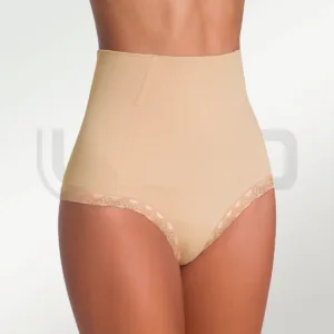 CALCINHA SKIN ALTA COMPRESIÓN CON ENCAJE