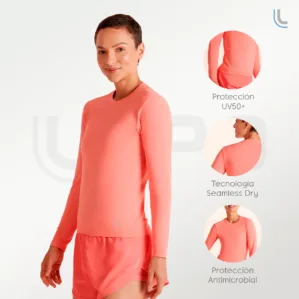 CAMISETA TÉRMICA MANGA LARGA BREEZZE UV50+ 1