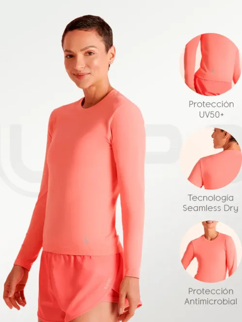 CAMISETA TÉRMICA MANGA LARGA BREEZZE UV50+ 1