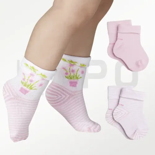 Medias de Algodón Kit x3 Baby