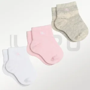Medias de Algodón Kit x3 Baby