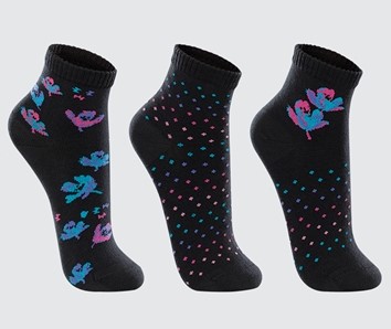 KIT X3 – Medias Flowers