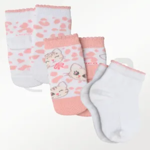 Medias de Algodón Kit x3 Baby