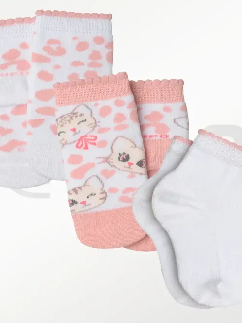 Medias de Algodón Kit x3 Baby