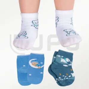 Medias de Algodón Kit x3 Baby