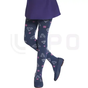 MEDIAS PANTIS PARA NIÑAS DE ALGODÓN DIAMONDS