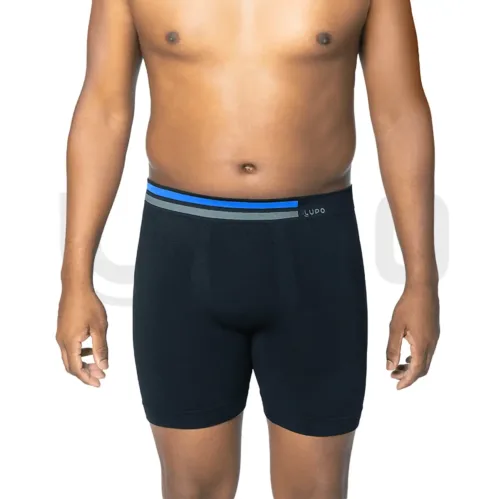Boxer Largo Tamaño Especial de Microfibra sin Costuras Plus Size