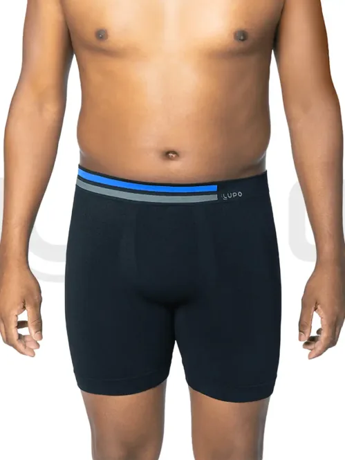 Boxer Largo Tamaño Especial de Microfibra sin Costuras Plus Size