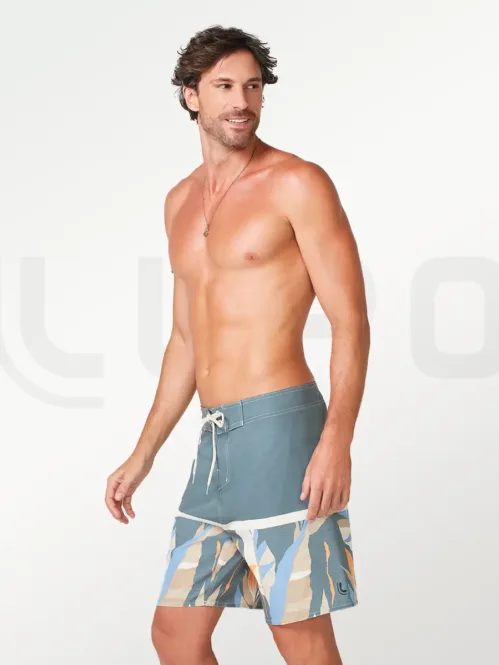 BERMUDA ROPA DE BAÑO CON ESTAMPADO BEACHWEAR