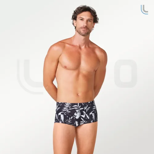 MINI BOXER SUNGA CON ESTAMPADO BEACHWEAR UV50+