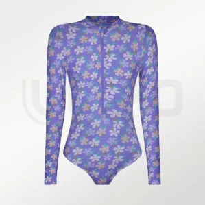 ROPA DE BAÑO CON CIERRE PARA NIÑA UV 50+