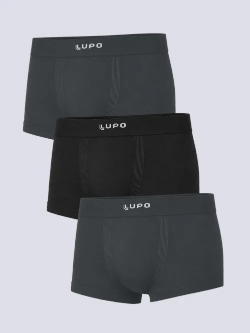Pack x3 Boxer Corto de Modal sin Costuras PREMIUM